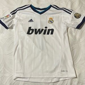 White Real Madrid Cristiano Ronaldo jersey